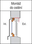 schéma montáž ostění
